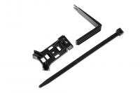 DEVIclip Guardhook. Крепление кабеля на поверхности или на краю  металлочереп. кровли.