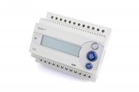 терморегулятор  devireg d-850 iv на шину din, с источником питания 24 в фото 