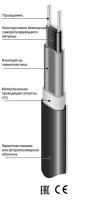 саморегулирующийся нагревательный кабель для систем антиобледенения heattrace g-trace 2 (gt2) фото 