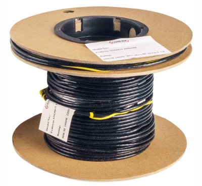 секция одножильного резистивного нагревательного кабеля extherm snow/1f фото