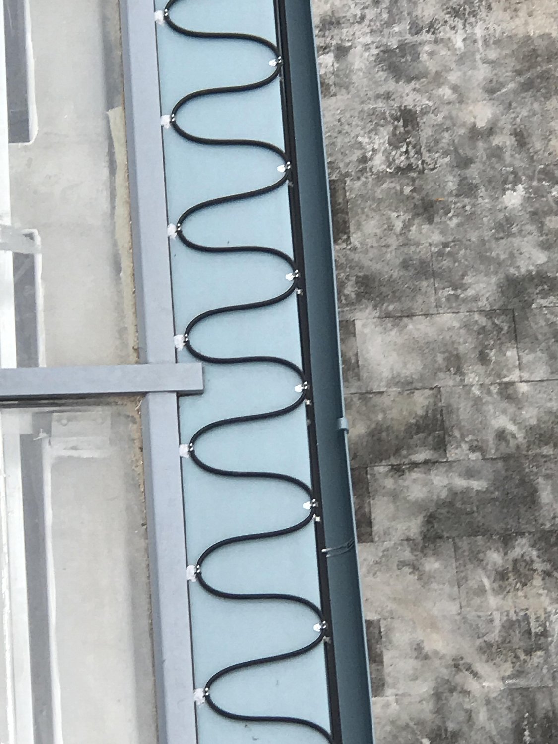 Обогрев кровли онкологической больницы 