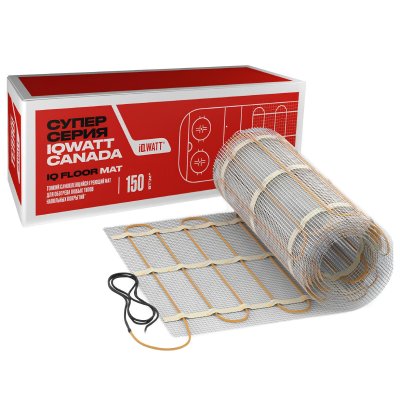 нагревательный мат iq floor mat фото