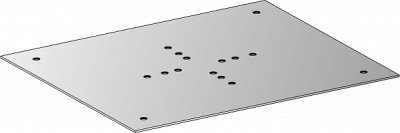 пластина для крепления коробки авох тс.09 фото