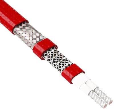 высокотемпературный греющий кабель santo aff фото