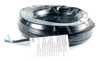 секция двужильного резистивного нагревательного кабеля extherm snow/2p фото