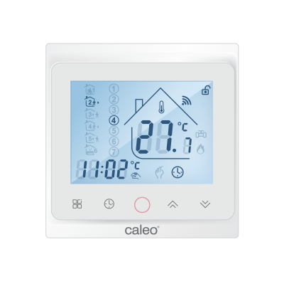 терморегулятор caleo с936 wi-fi встраиваемый, цифровой, программируемый - 3,5 квт фото терморегулятор caleo с936 wi-fi встраиваемый, цифровой, программируемый - 3,5 квт фото