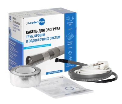 комплект для обогрева труб и кровли с защитным экраном xlayder pipe ehl-30cr - 30 вт/м фото